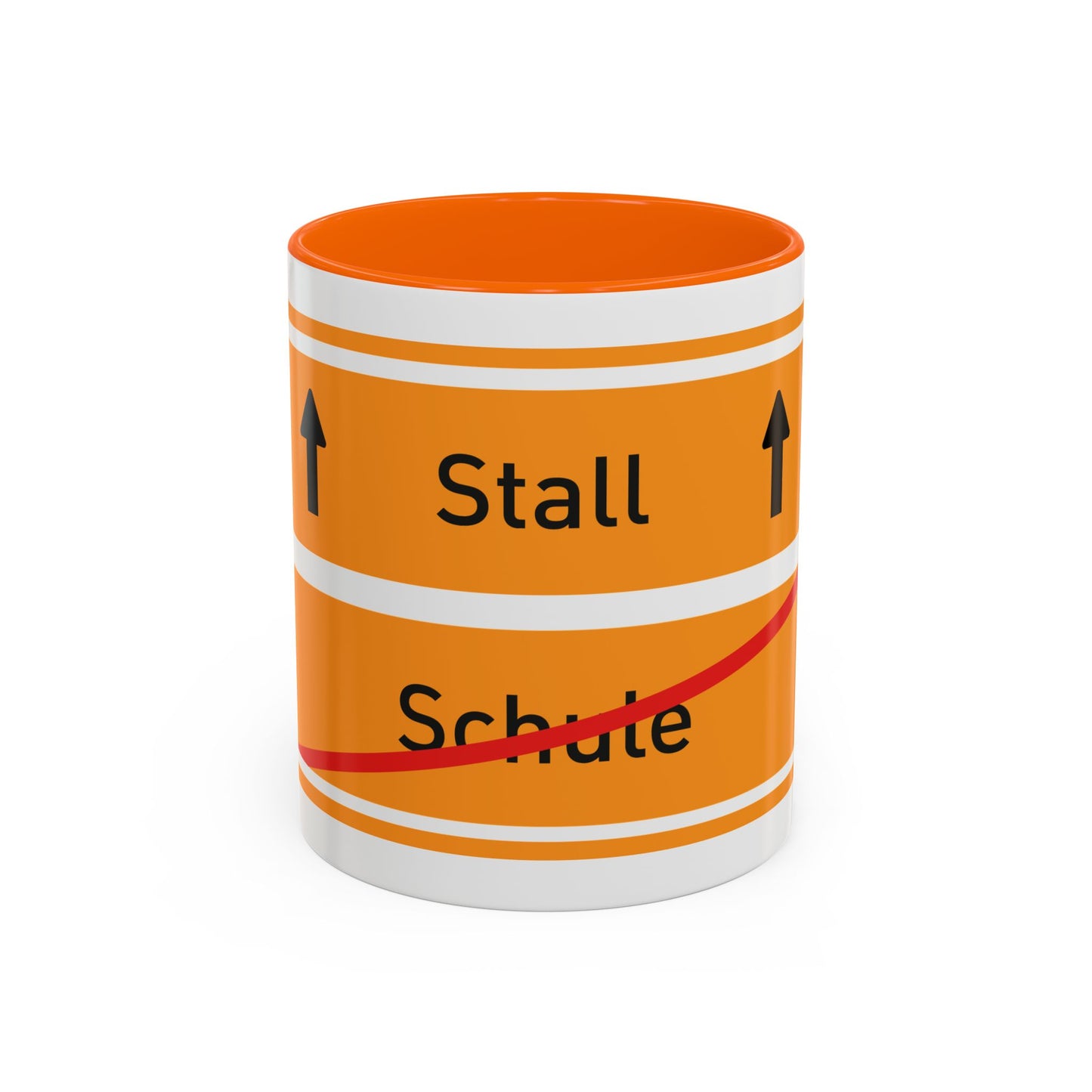 Tasse Schule -> Stall