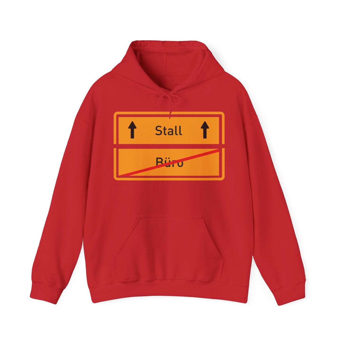 Sweatshirt-Büro/Ab in den Stall