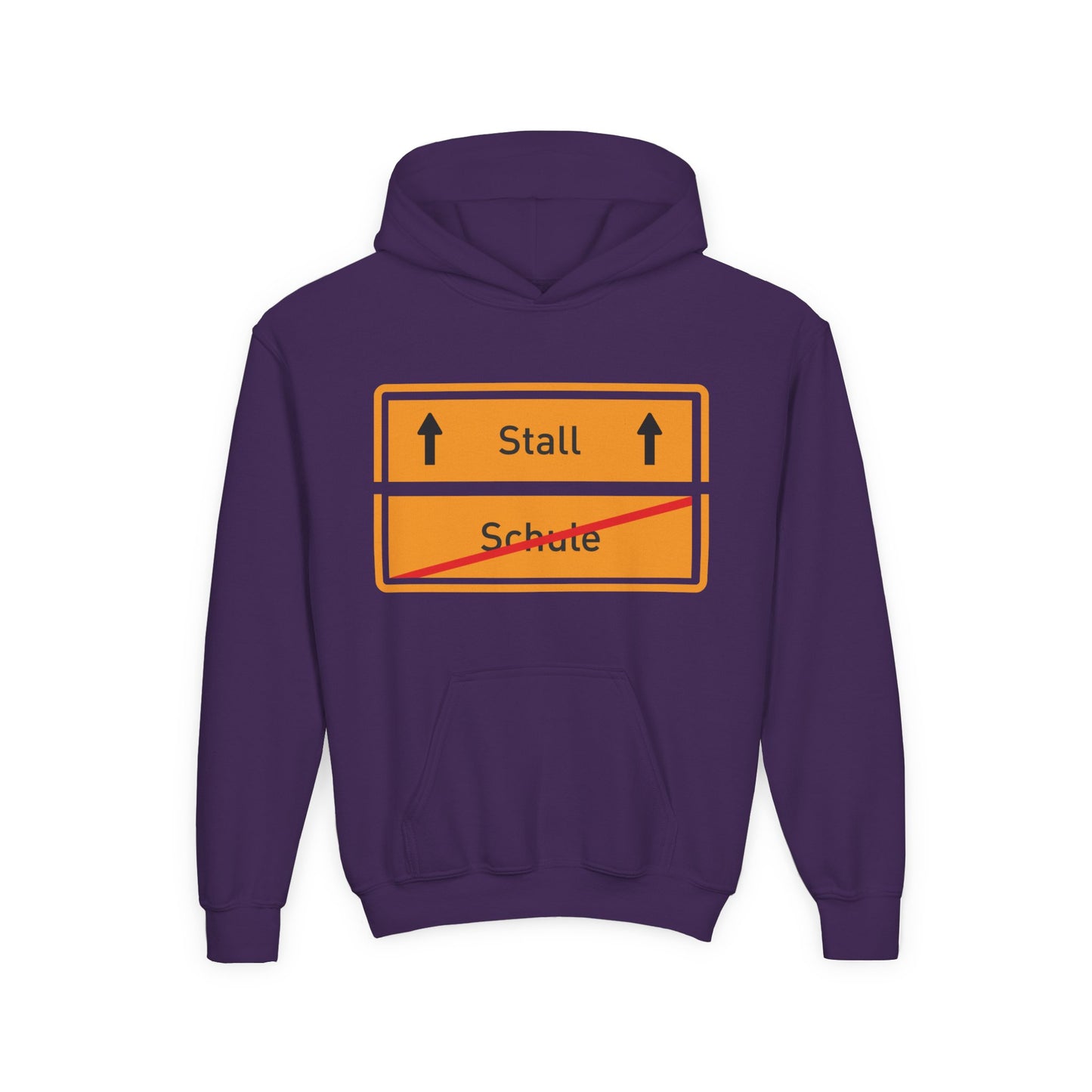 Hoodie - Ab in den Stall