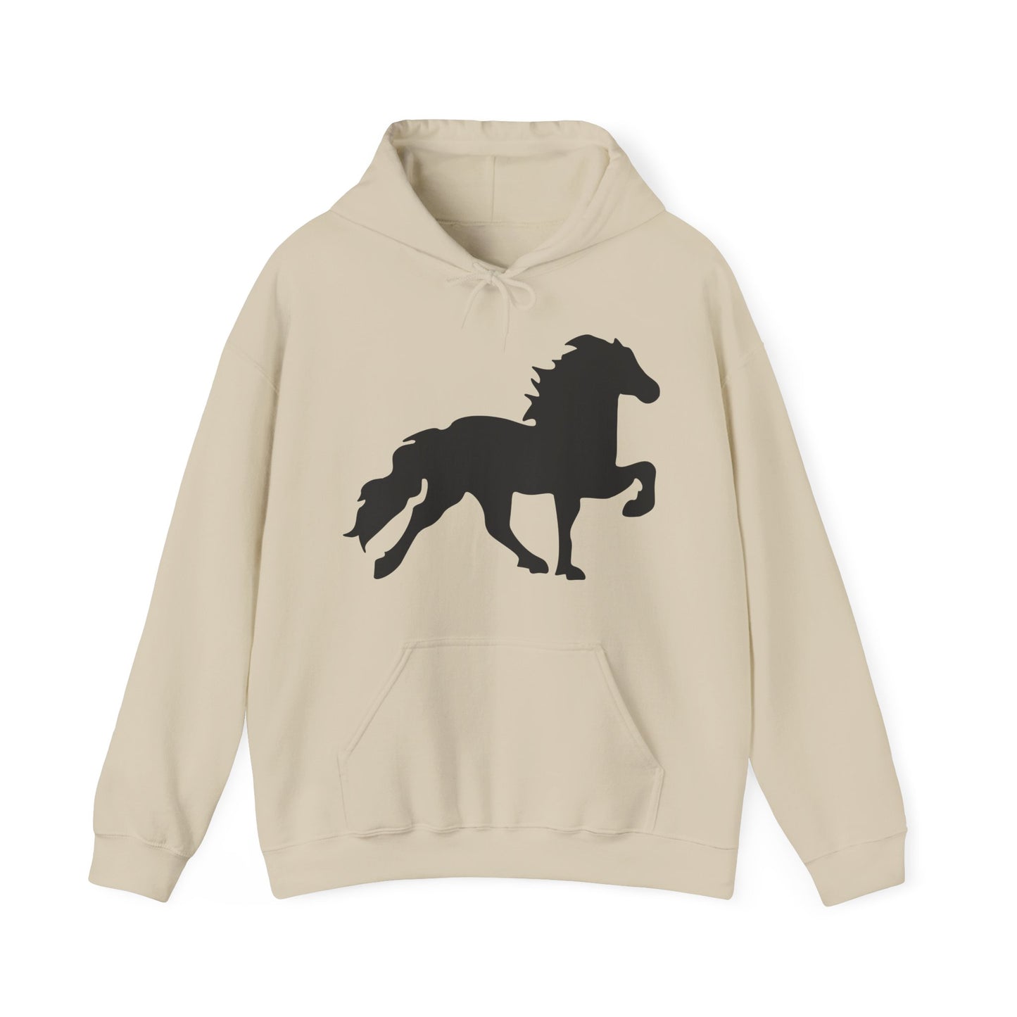 Isländerliebe – Kapuzenhoodie mit Frontprint