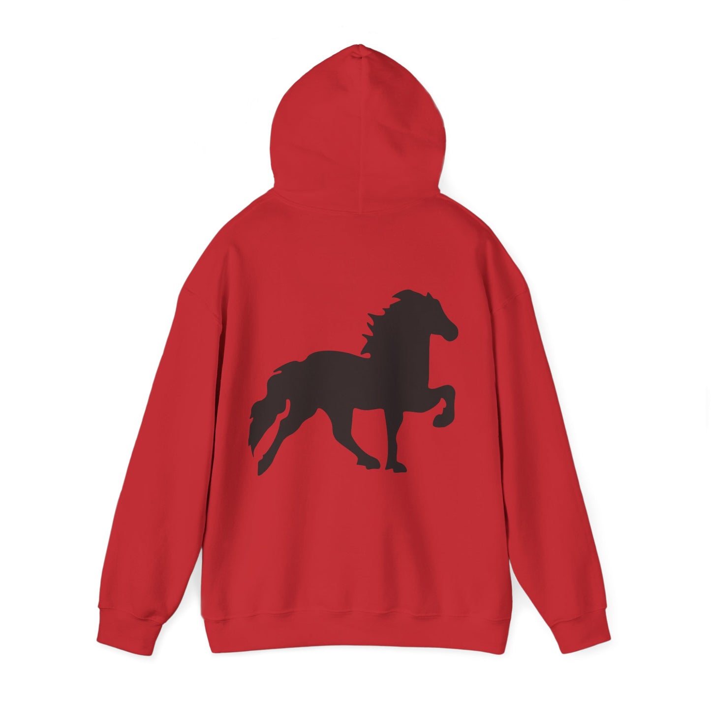 Isländer-Hoodie mit Rückenprint