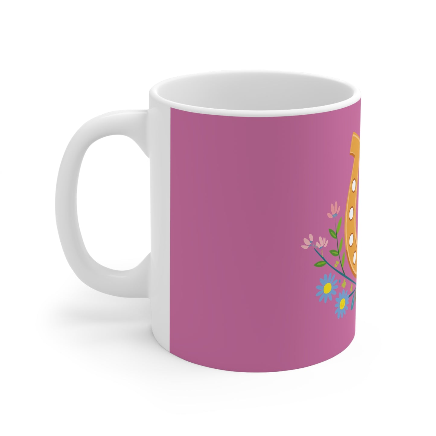 Tasse ‚Pferdeglück‘ – Rosa Edition