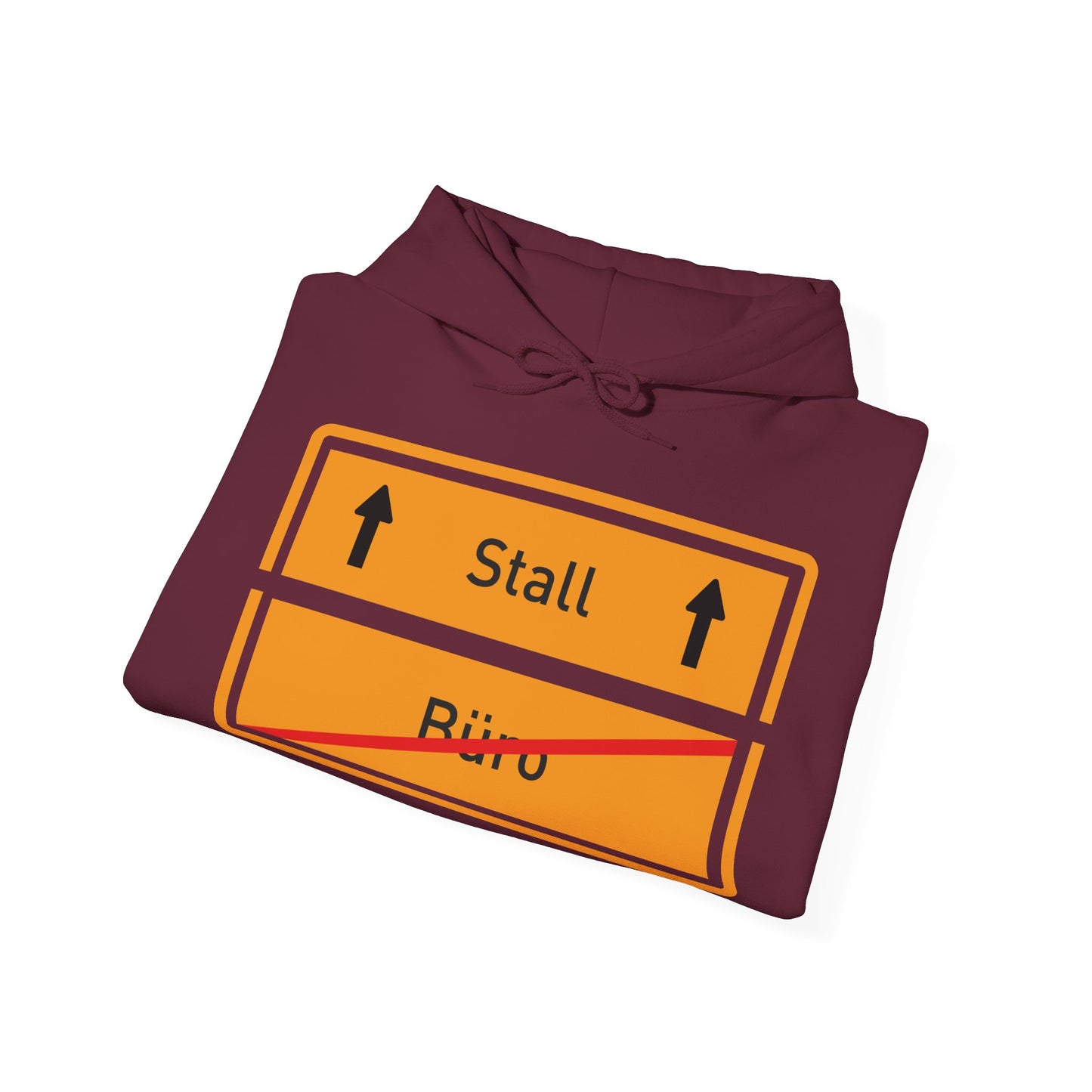Sweatshirt-Büro/Ab in den Stall