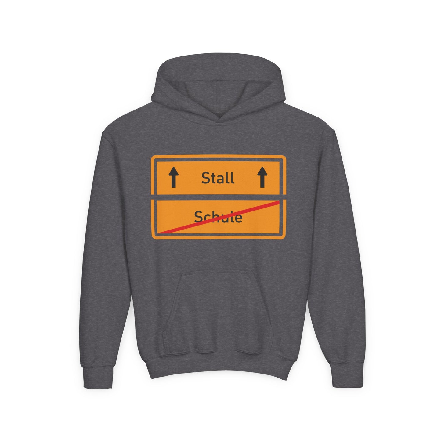 Hoodie - Ab in den Stall