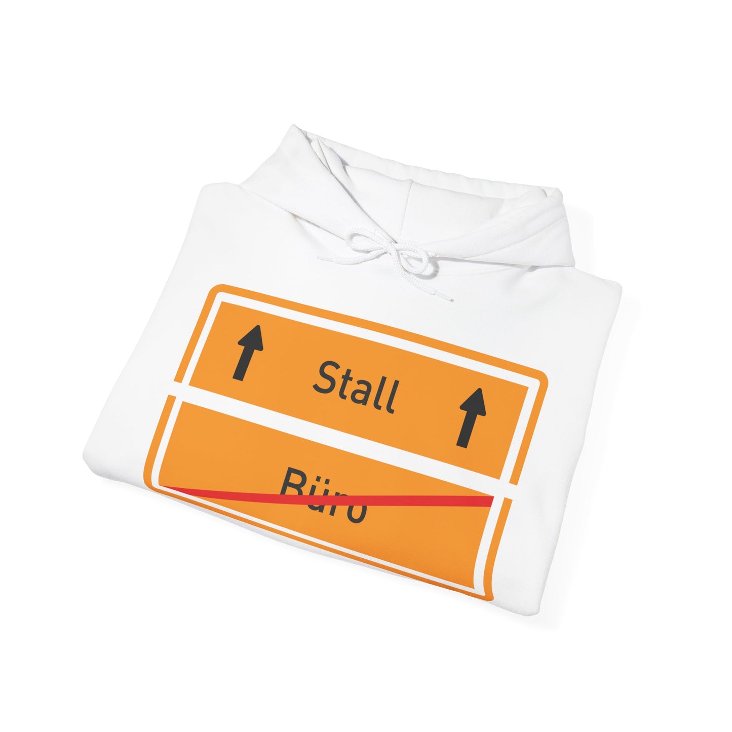 Sweatshirt-Büro/Ab in den Stall
