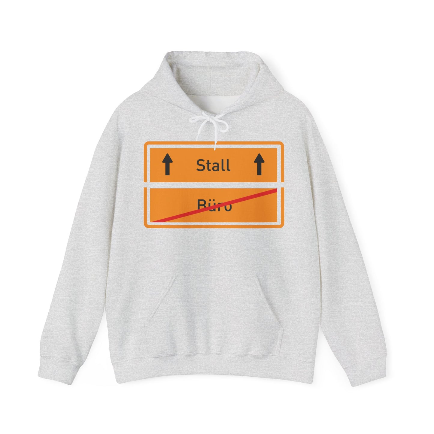 Sweatshirt-Büro/Ab in den Stall