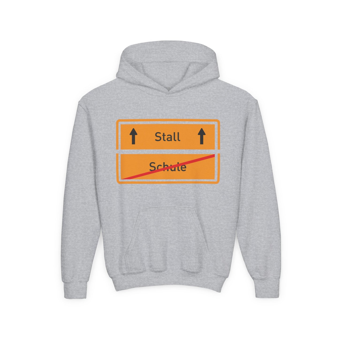 Hoodie - Ab in den Stall