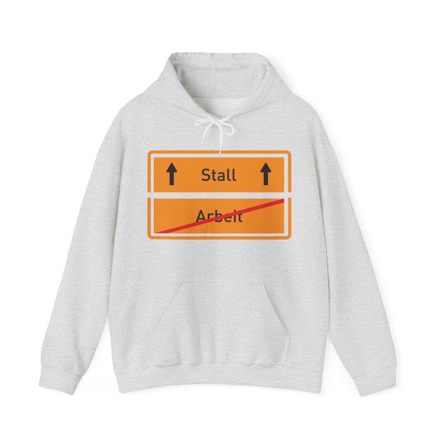 Sweatshirt- Arbeit/Ab in den Stall