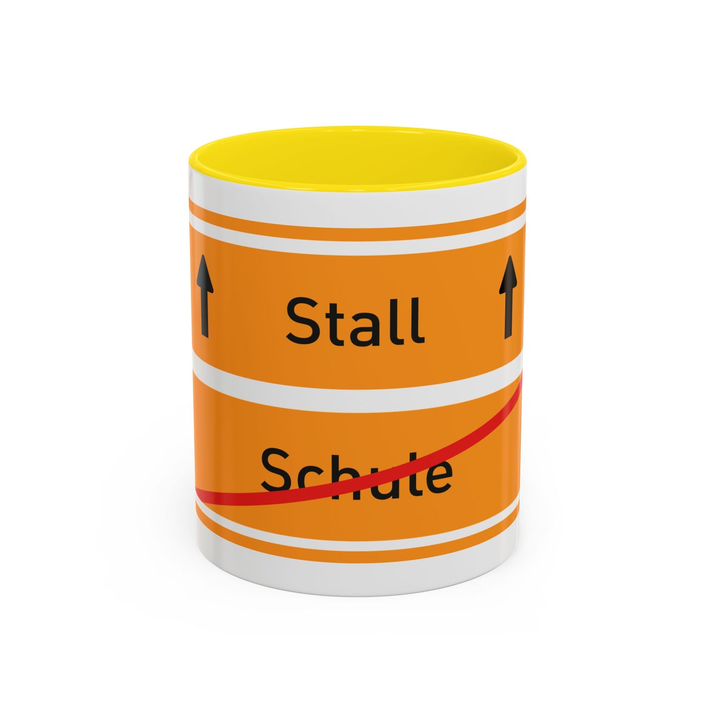 Tasse Schule -> Stall