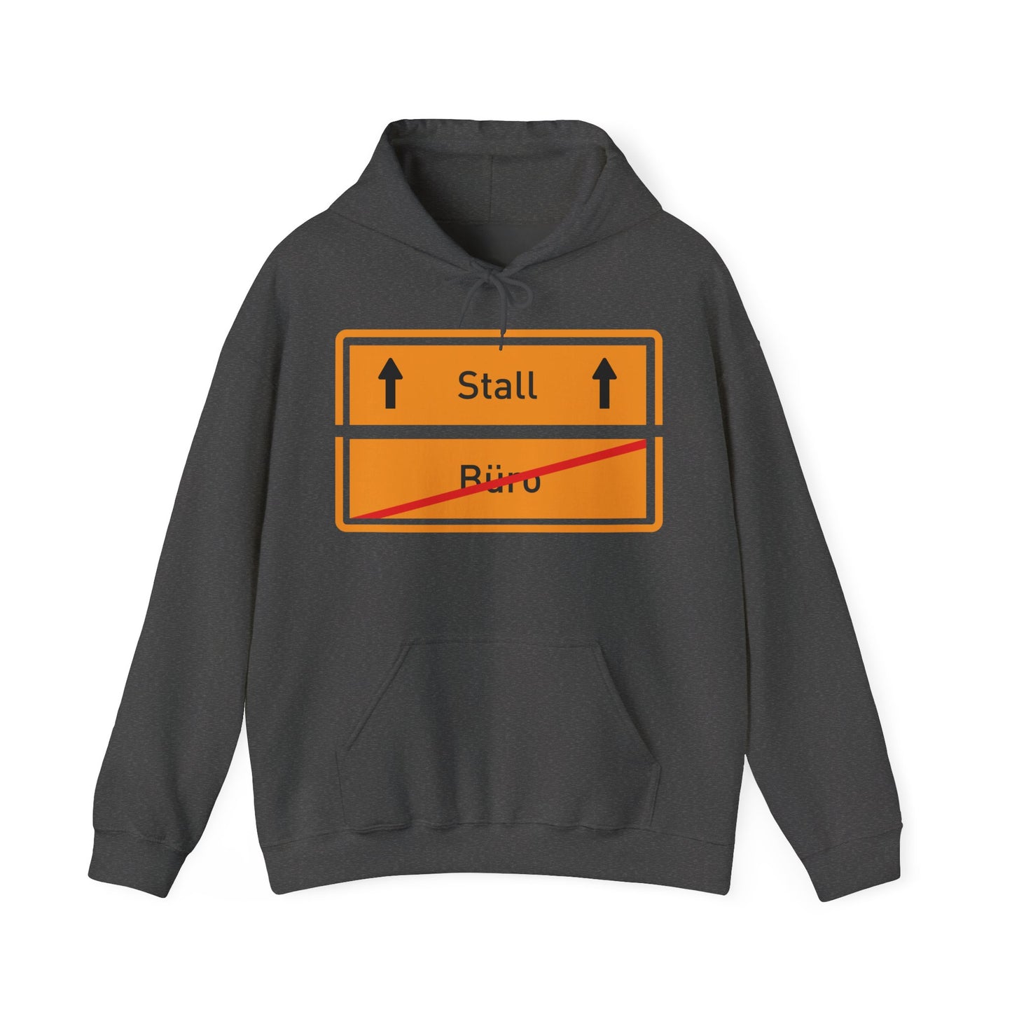 Sweatshirt-Büro/Ab in den Stall
