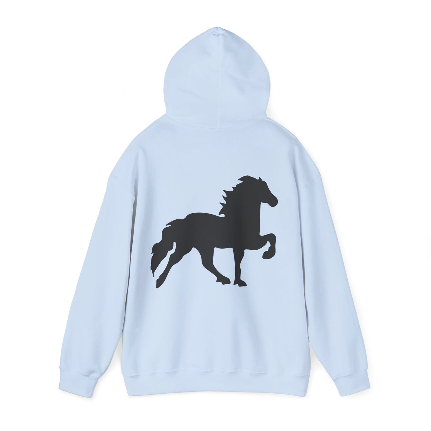 Isländer-Hoodie mit Rückenprint