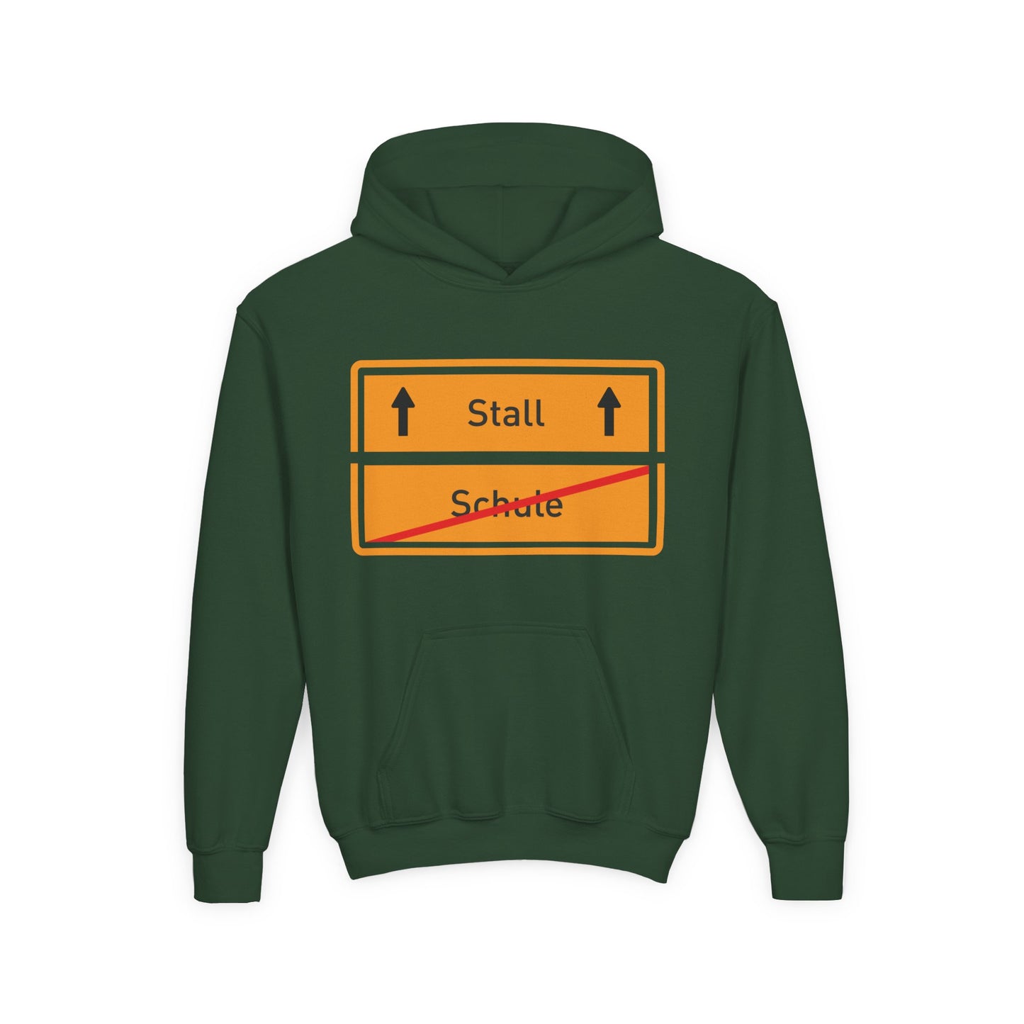 Hoodie - Ab in den Stall