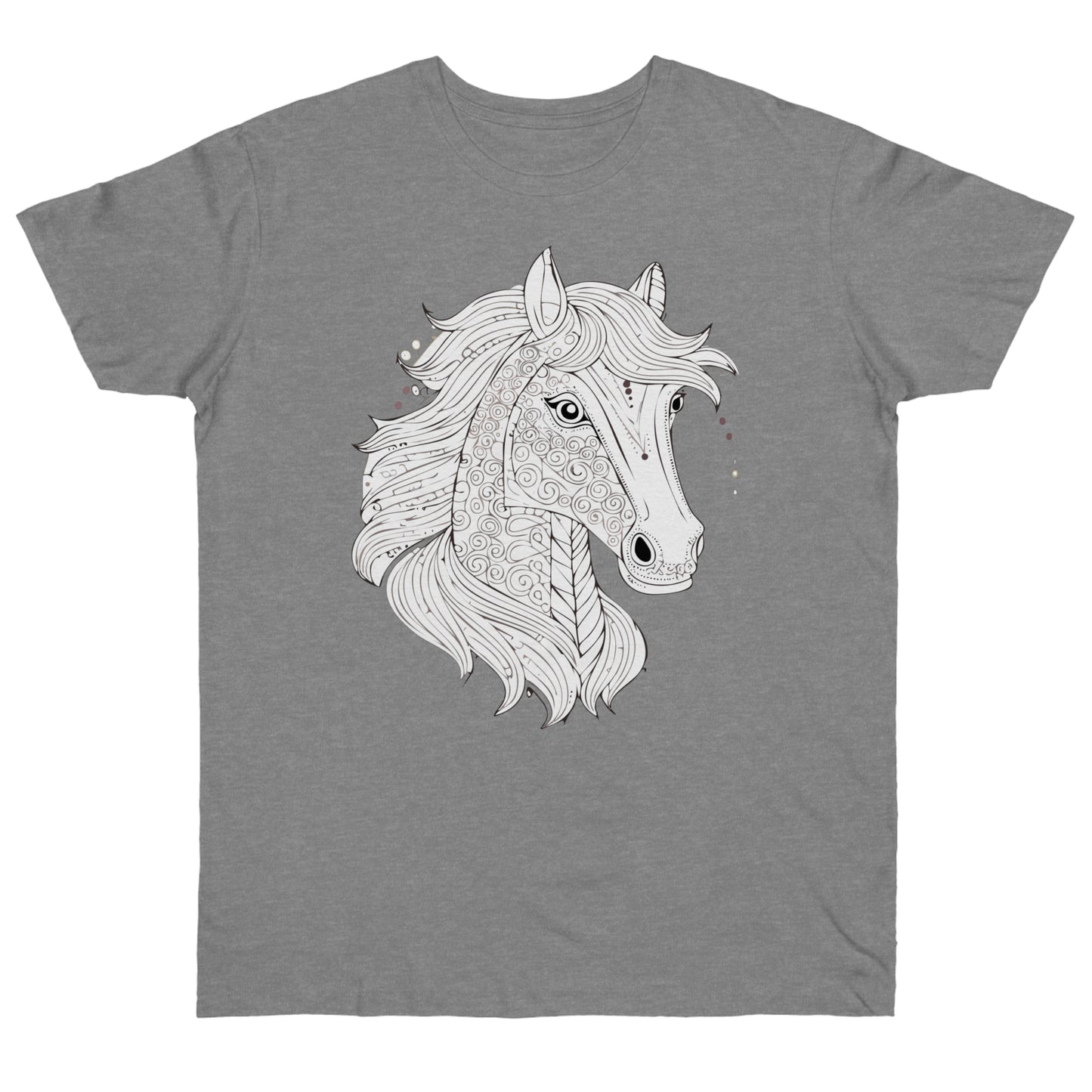 Pferdekopf T-Shirt für Erwachsene
