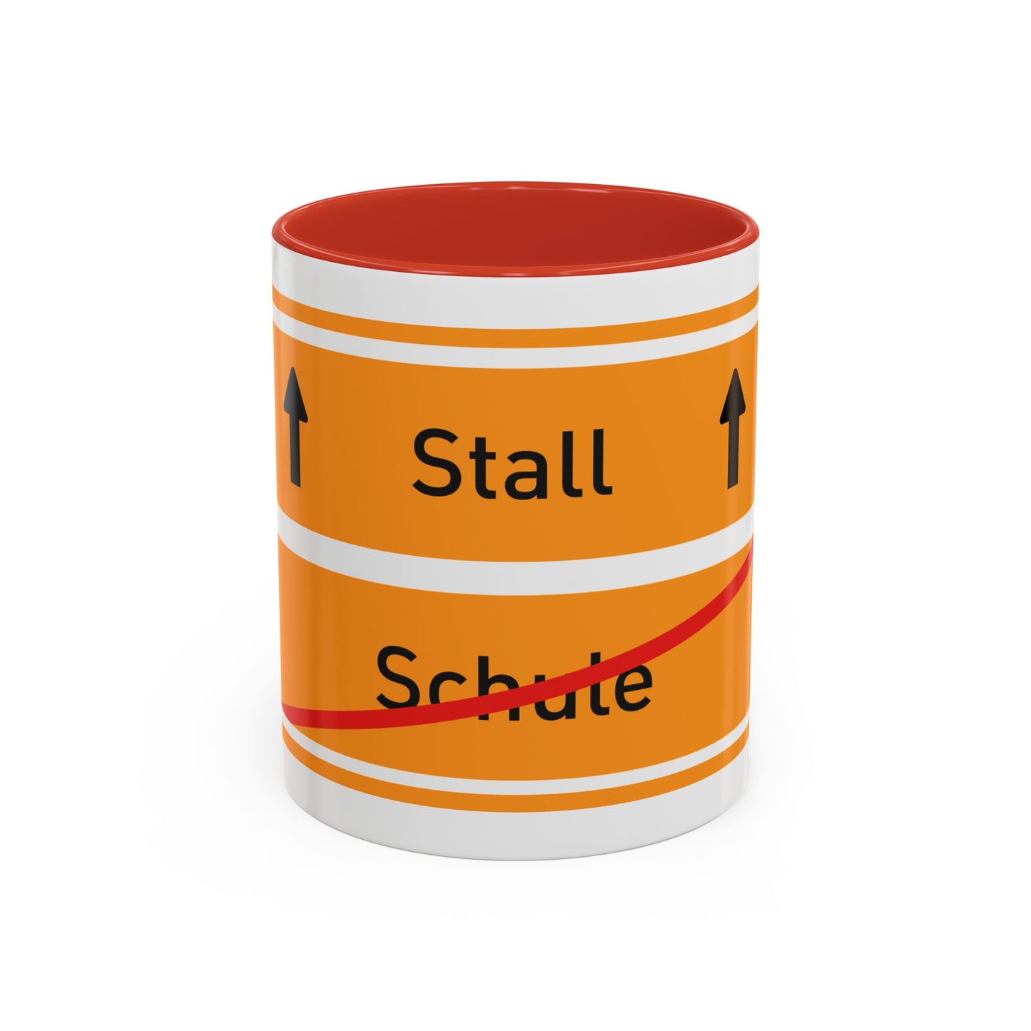 Tasse Schule -> Stall