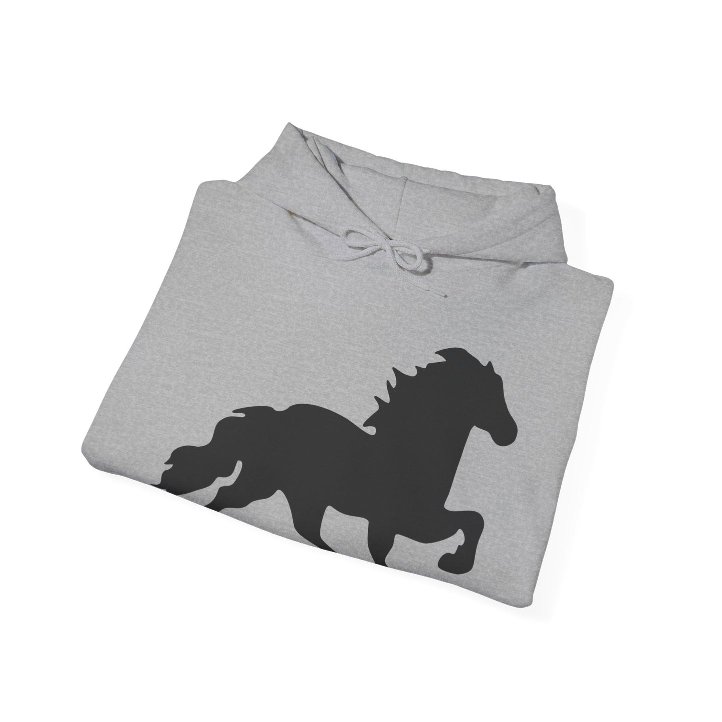 Isländerliebe – Kapuzenhoodie mit Frontprint