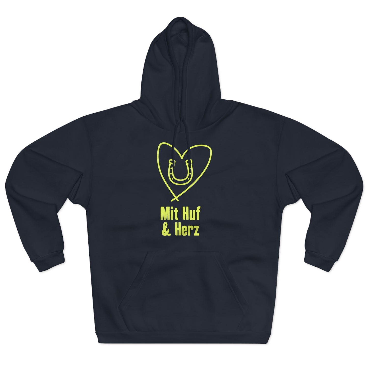 Mit Huf & Herz – Nayvblau – Unisex Hoodie