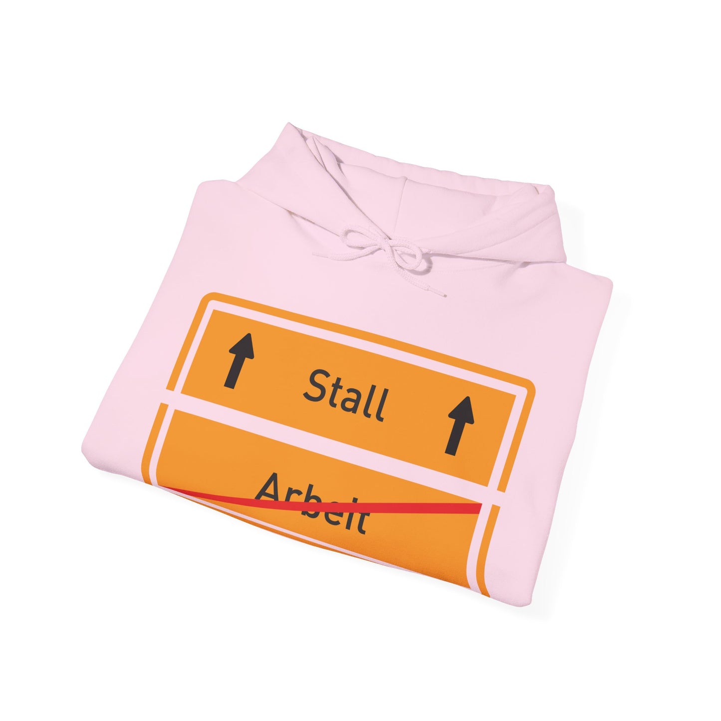 Sweatshirt- Arbeit/Ab in den Stall