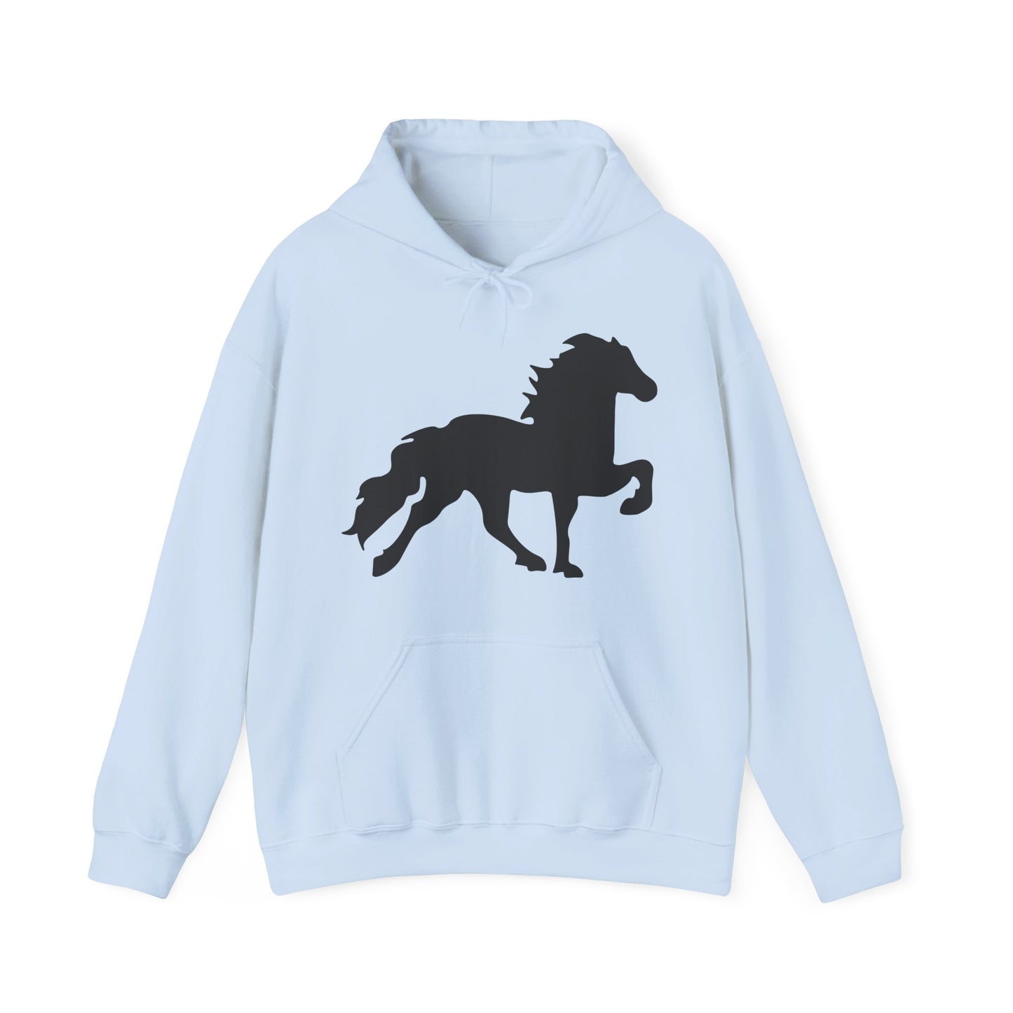 Isländerliebe – Kapuzenhoodie mit Frontprint