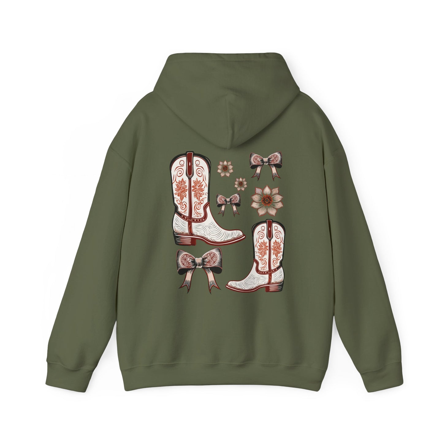 Hoodie- Vintage Western (Rückenaufdruck)