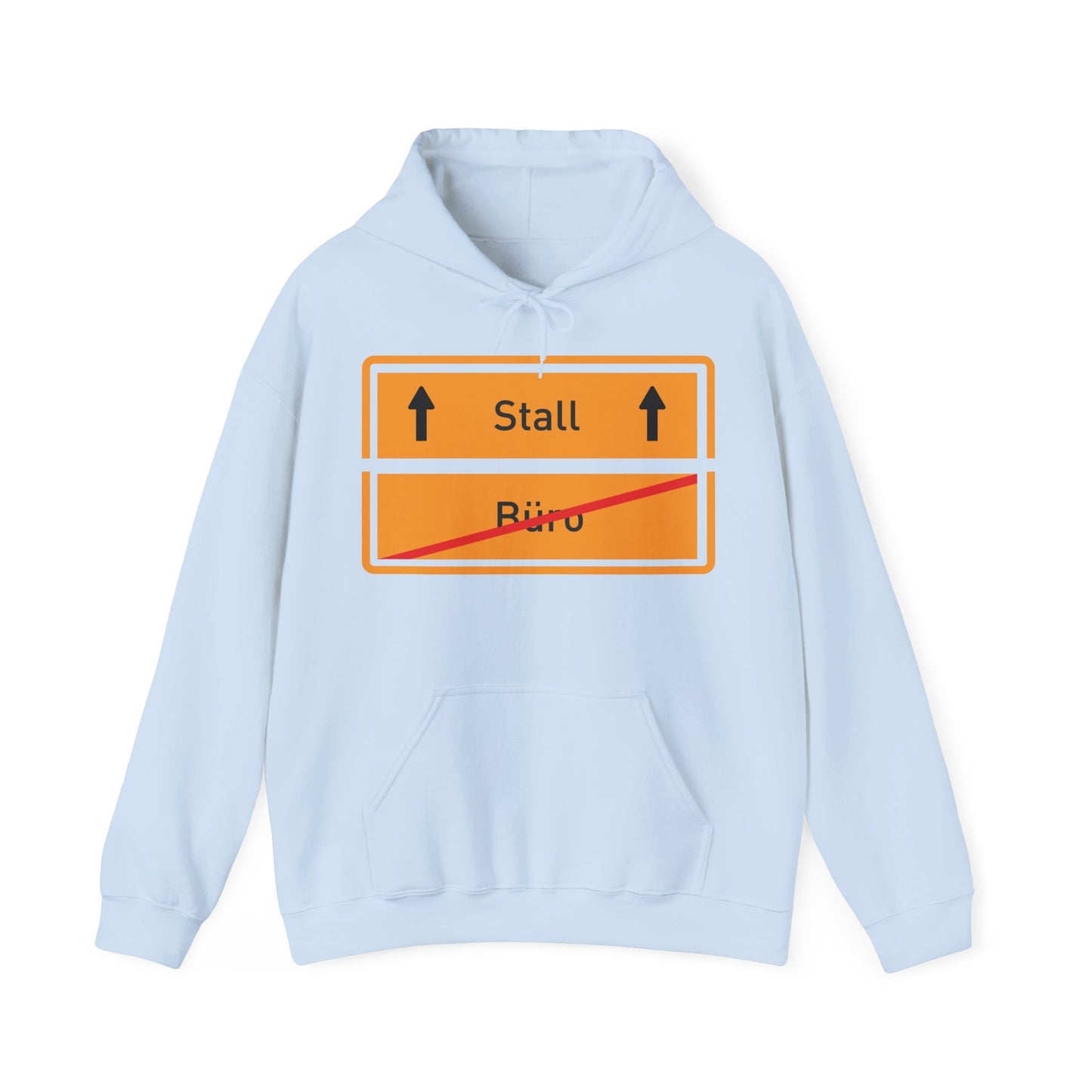 Sweatshirt-Büro/Ab in den Stall