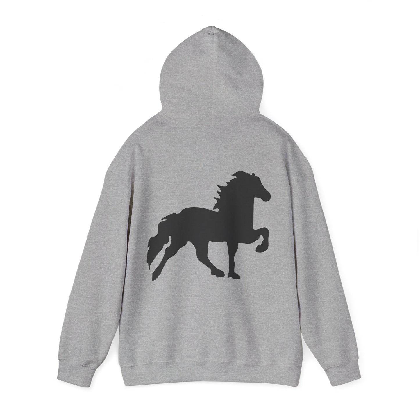Isländer-Hoodie mit Rückenprint