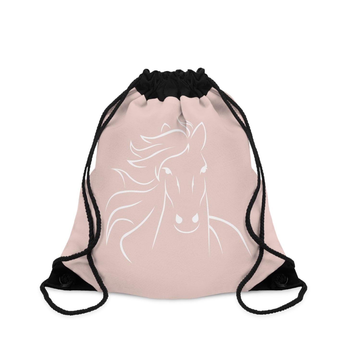 Kordelzug Tasche mit Pferde-Motiv