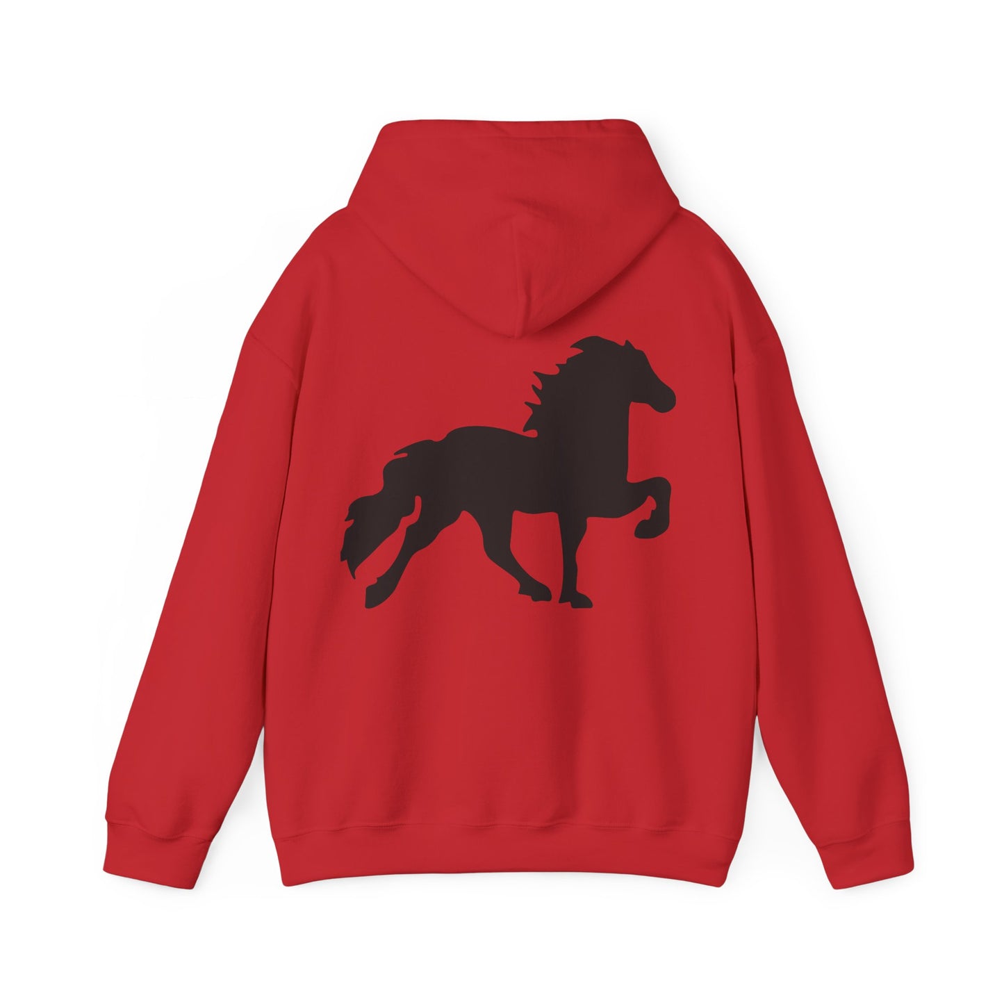 Isländer-Hoodie mit Rückenprint