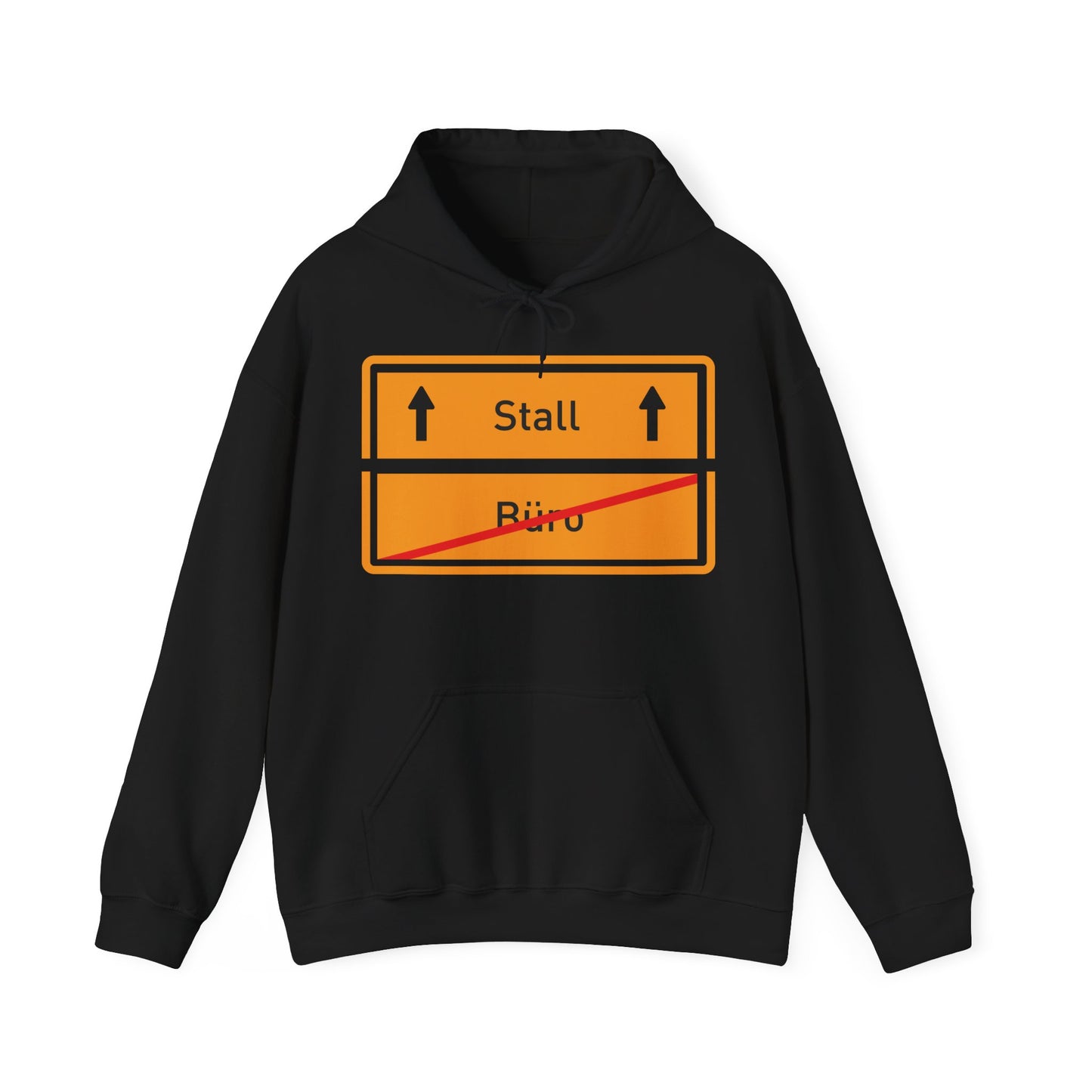 Sweatshirt-Büro/Ab in den Stall