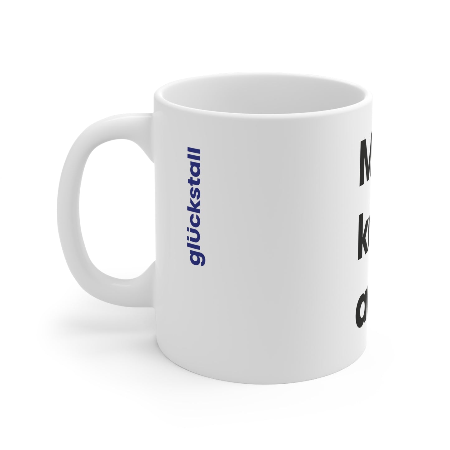 Tasse "Mit Kaffee komm ich auf Trab"