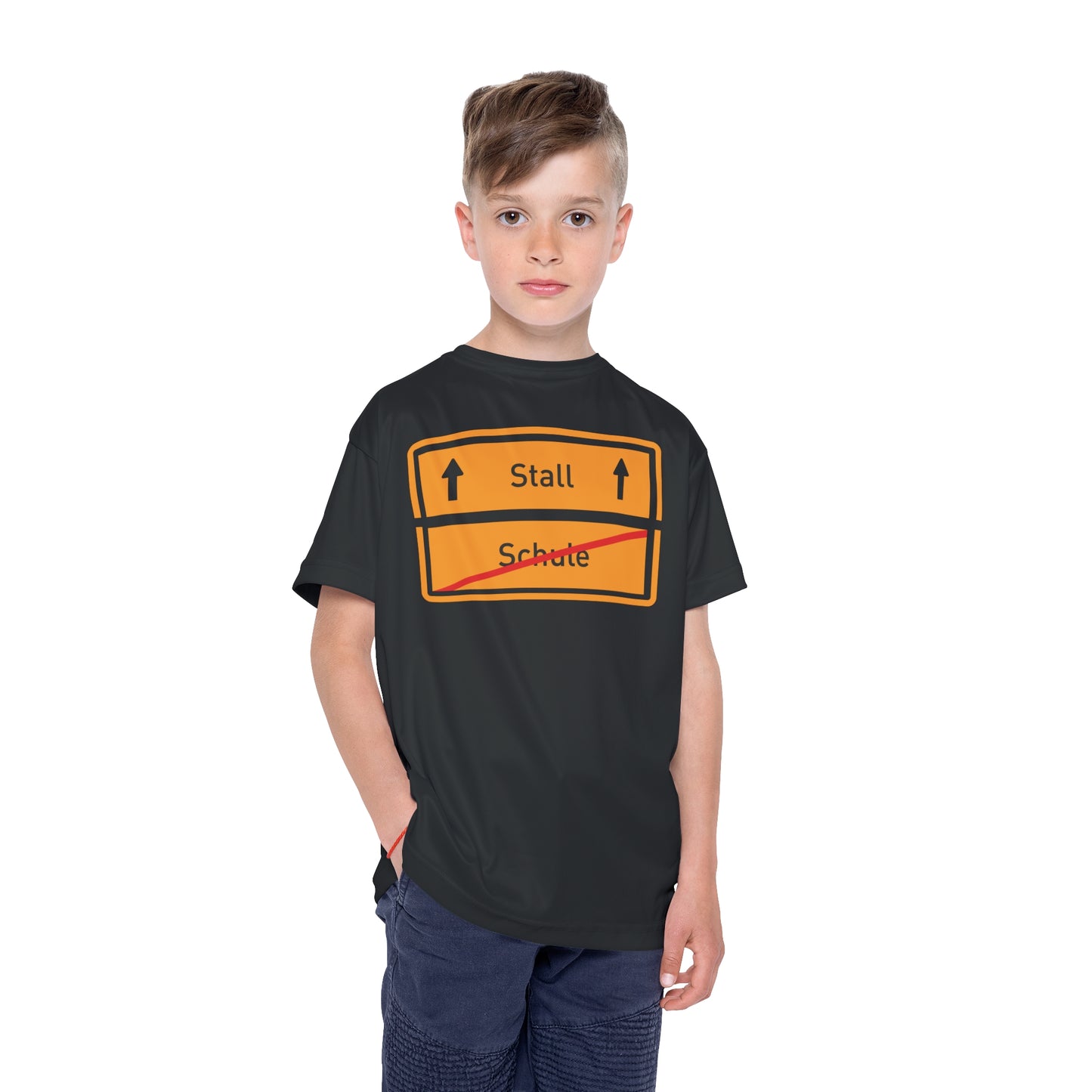 T-Shirt - Ab in den Stall