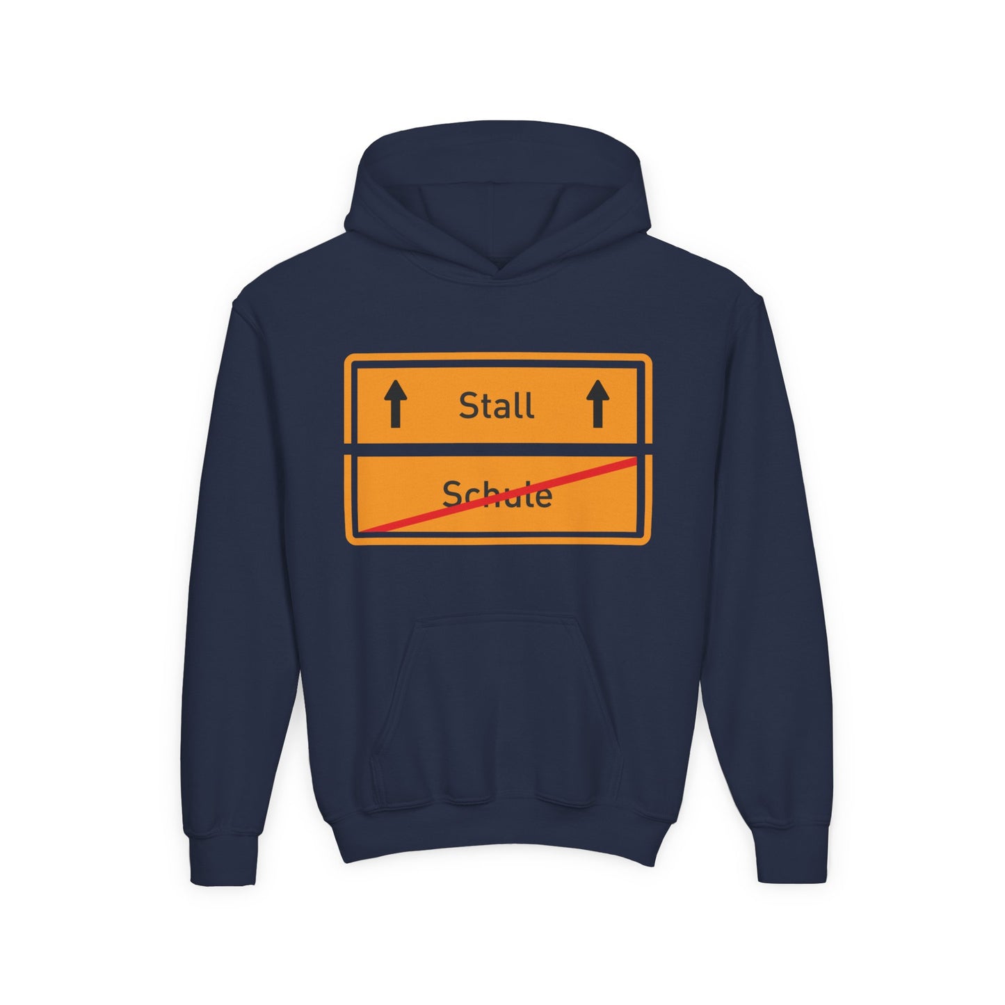 Hoodie - Ab in den Stall