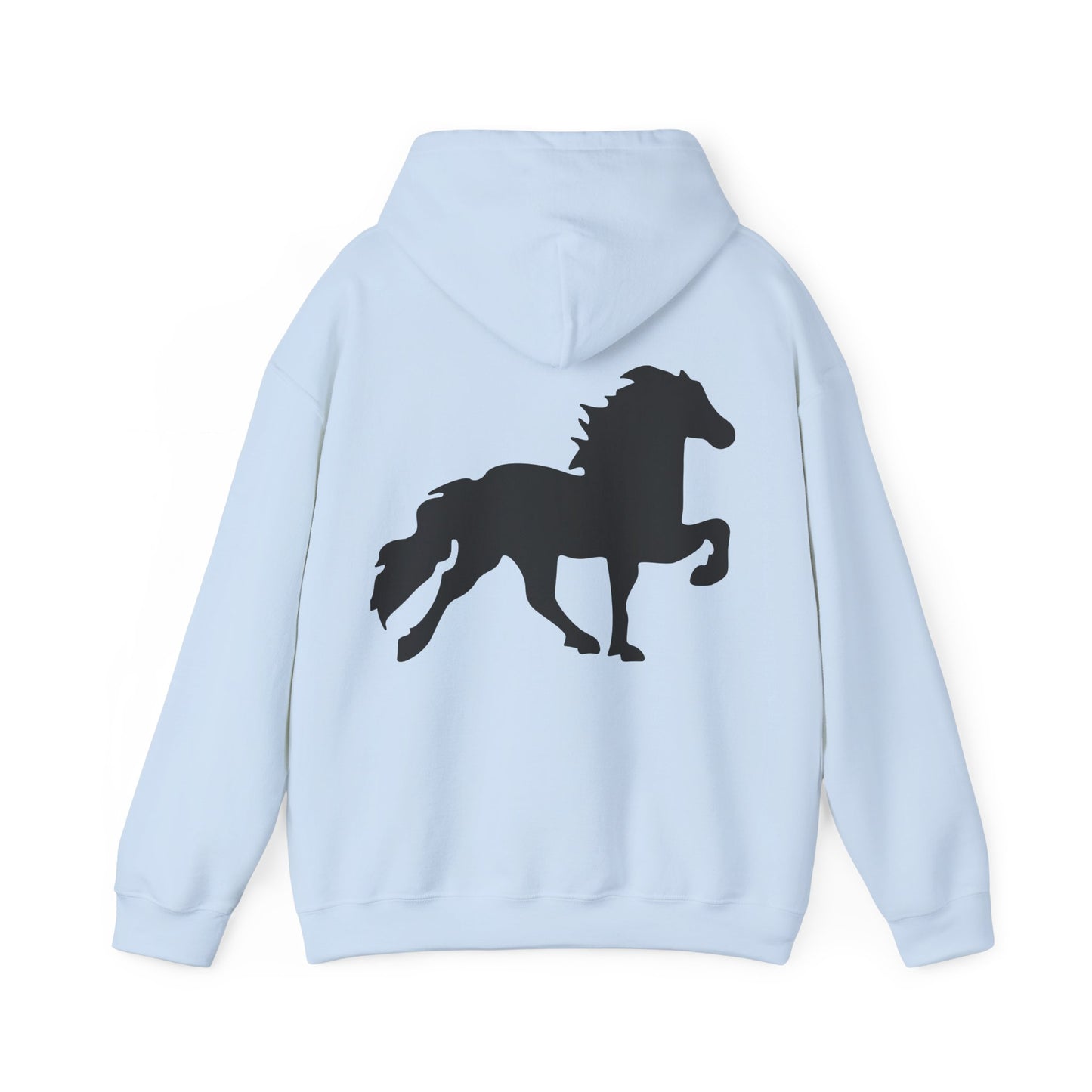 Isländer-Hoodie mit Rückenprint