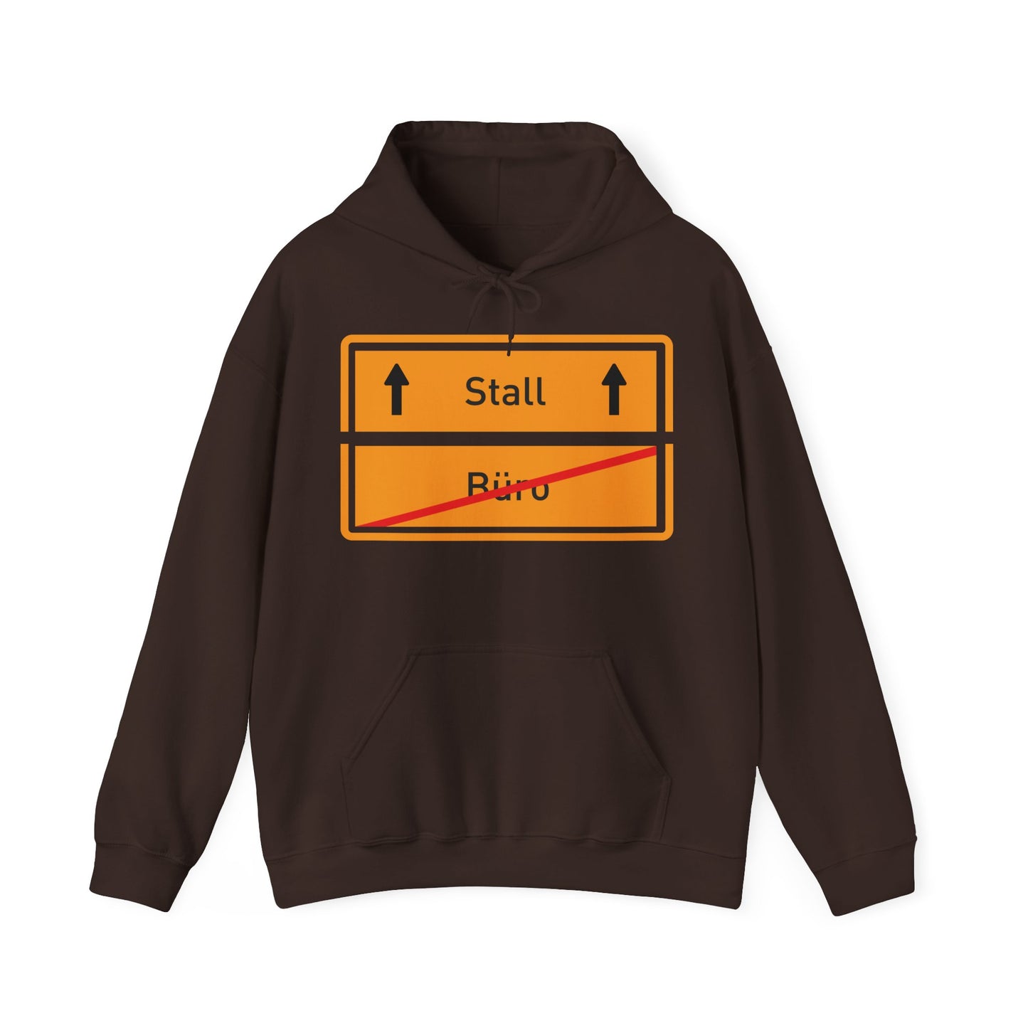 Sweatshirt-Büro/Ab in den Stall
