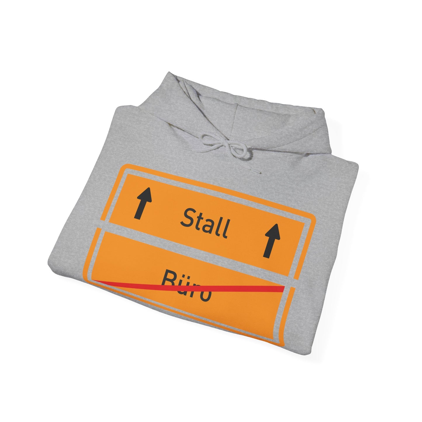 Sweatshirt-Büro/Ab in den Stall