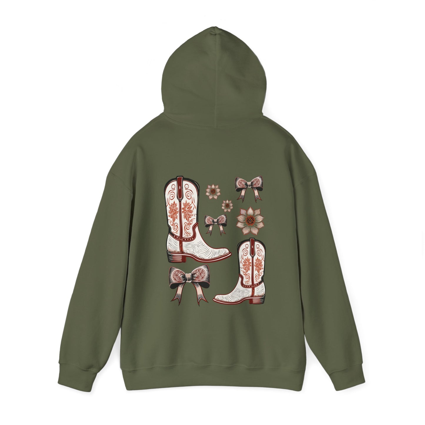 Hoodie- Vintage Western (Rückenaufdruck)