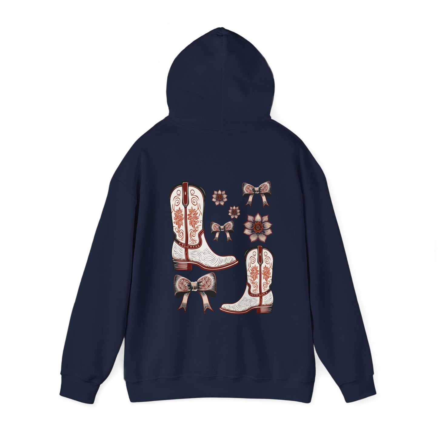 Hoodie- Vintage Western (Rückenaufdruck)
