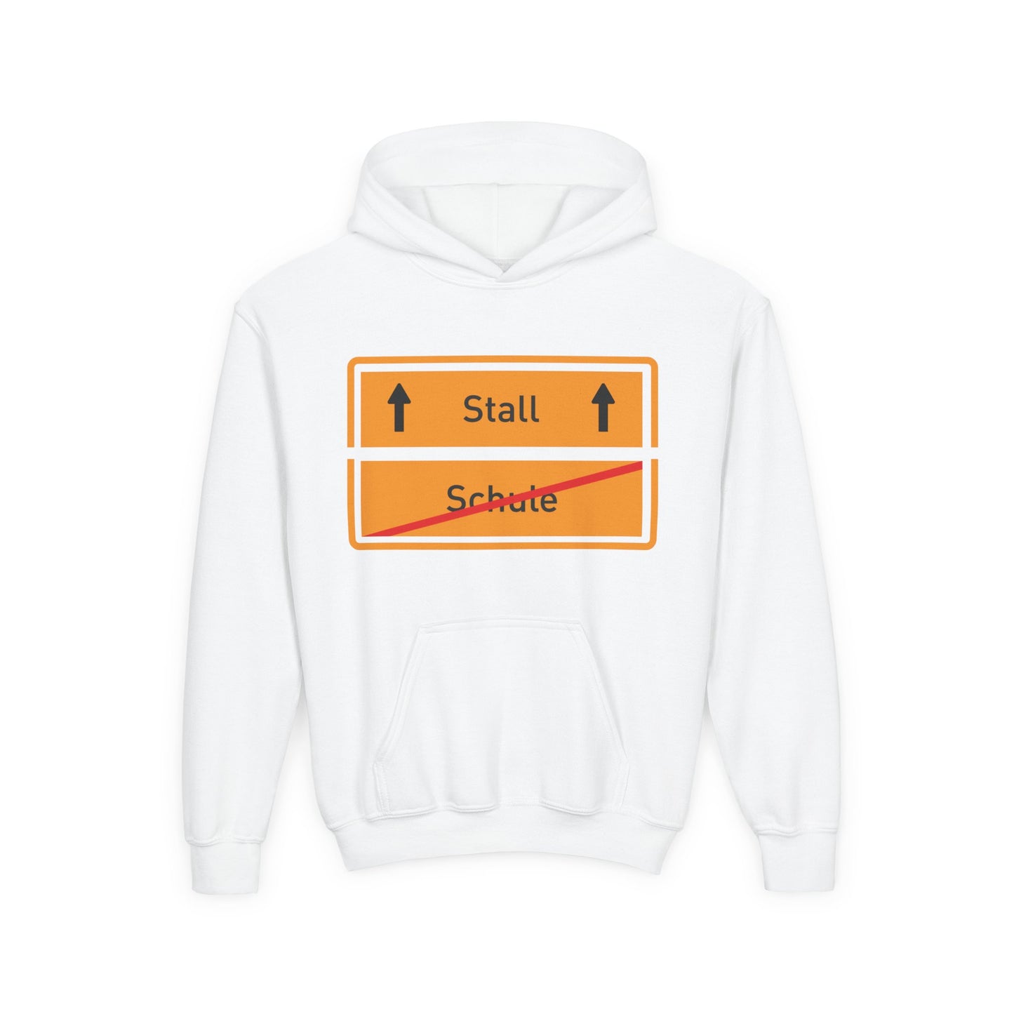 Hoodie - Ab in den Stall