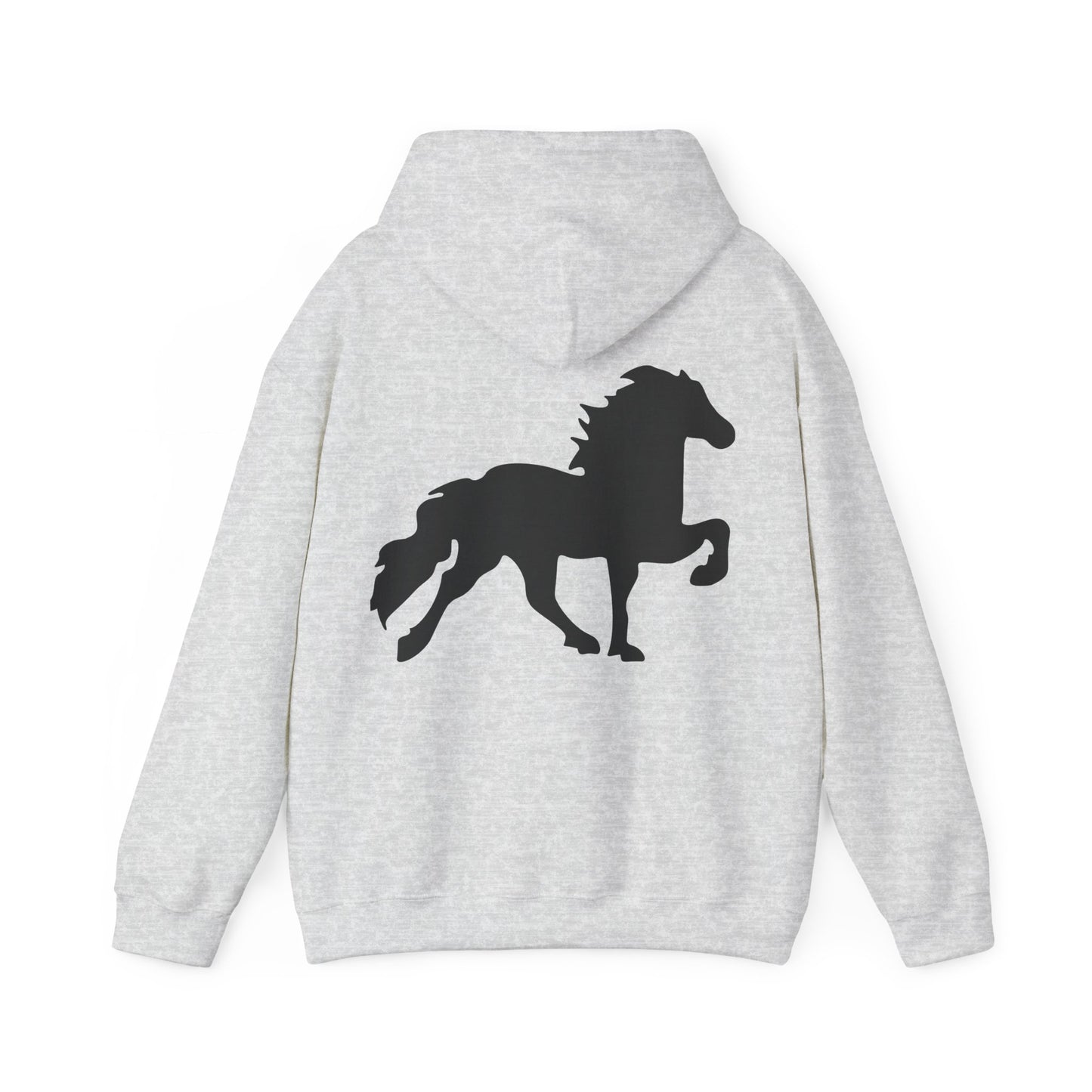 Isländer-Hoodie mit Rückenprint