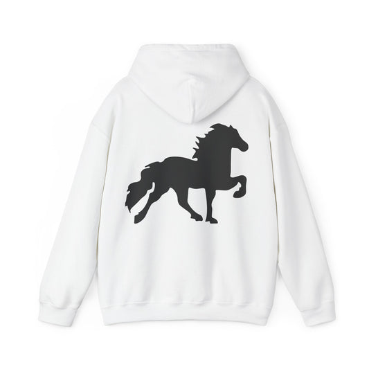 Isländer-Hoodie mit Rückenprint