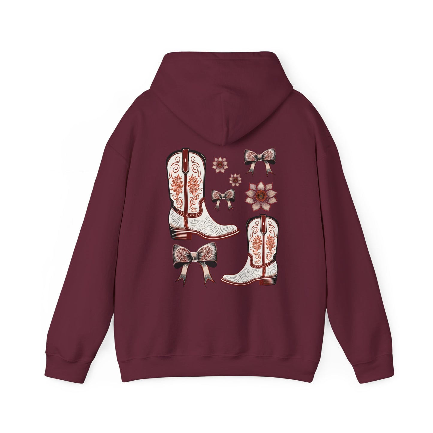 Hoodie- Vintage Western (Rückenaufdruck)
