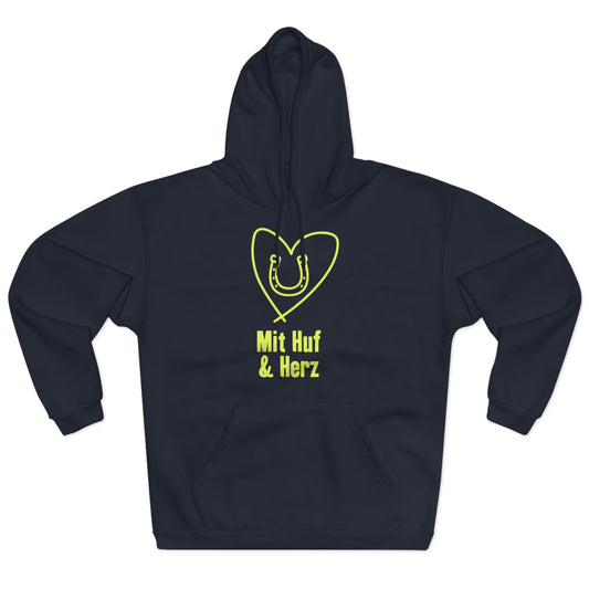 Mit Huf & Herz – Nayvblau – Unisex Hoodie