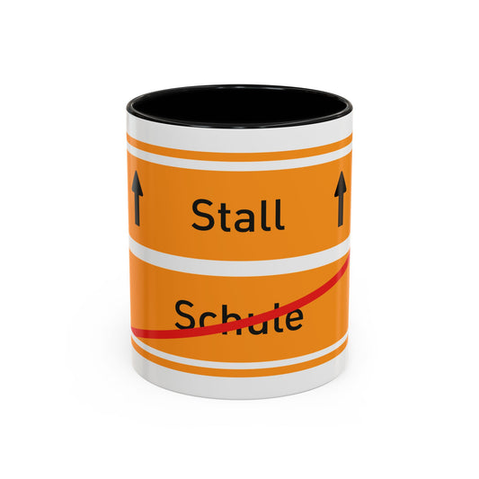 Tasse Schule -> Stall