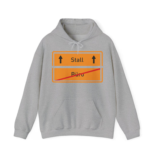 Sweatshirt-Büro/Ab in den Stall