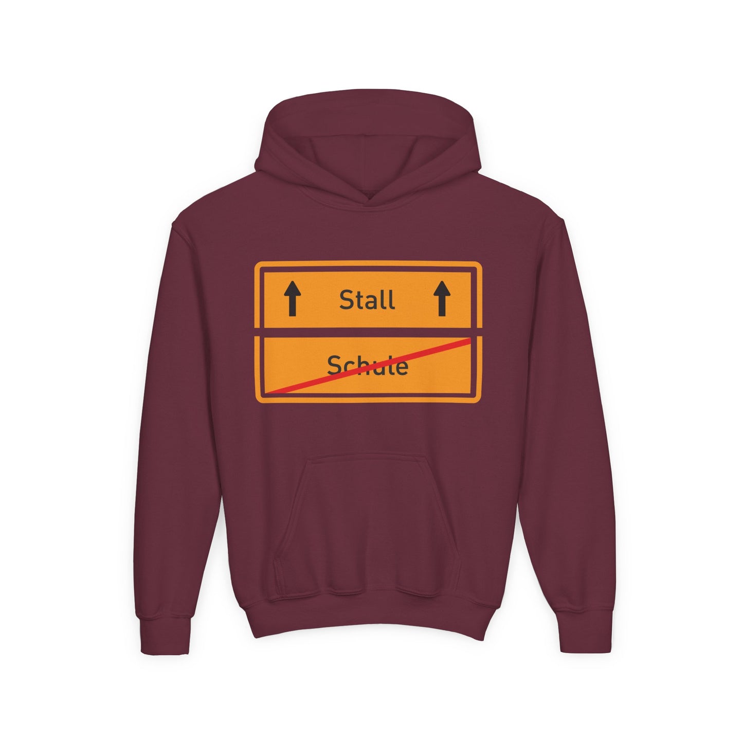 Hoodie - Ab in den Stall