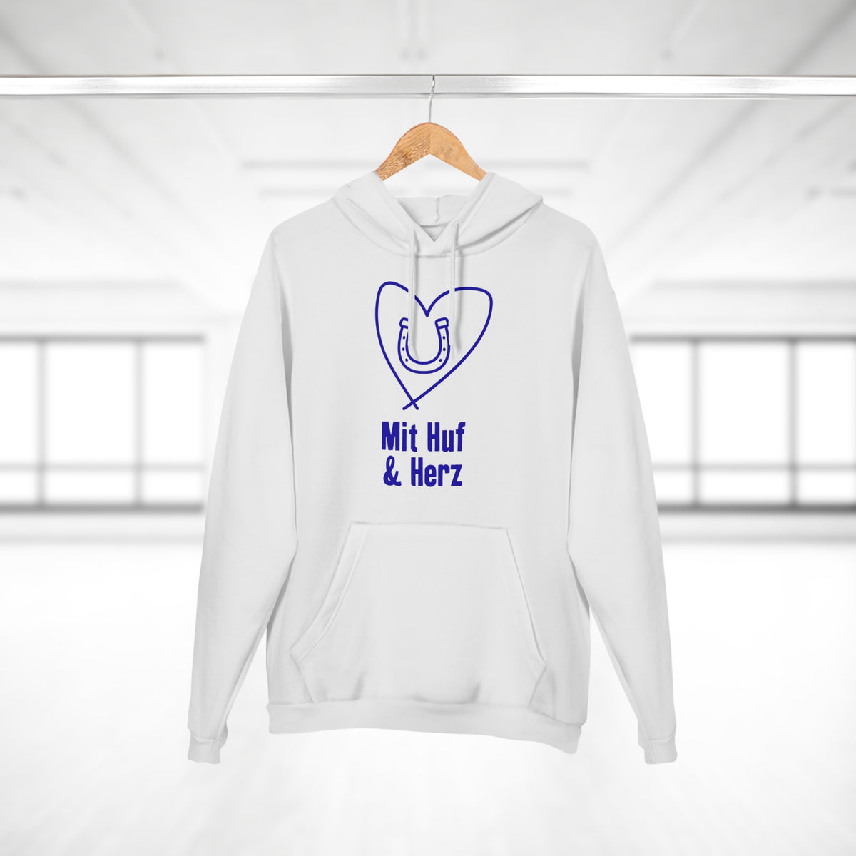 Huf & Herz Hoodie Weiß