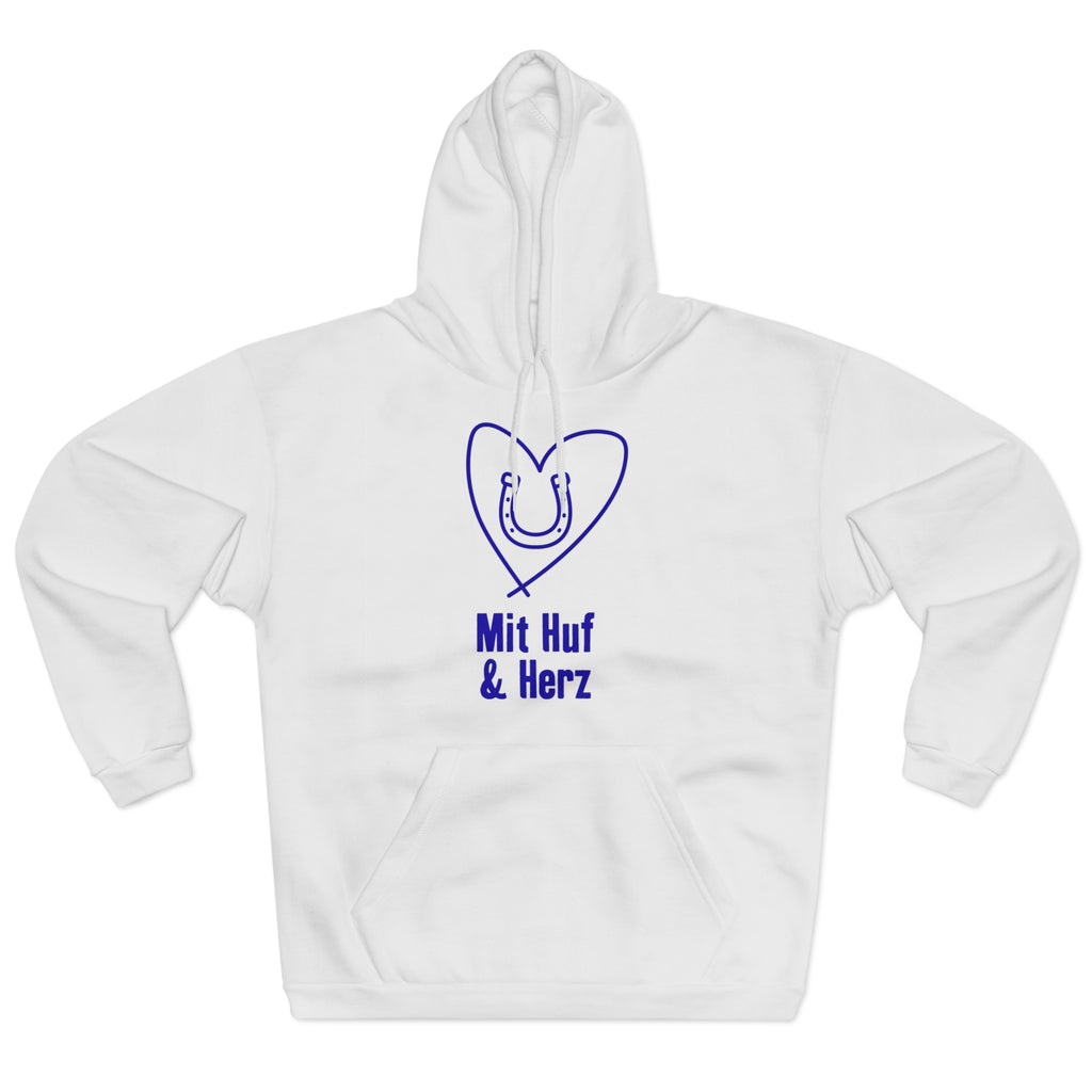 Huf & Herz Hoodie Weiß