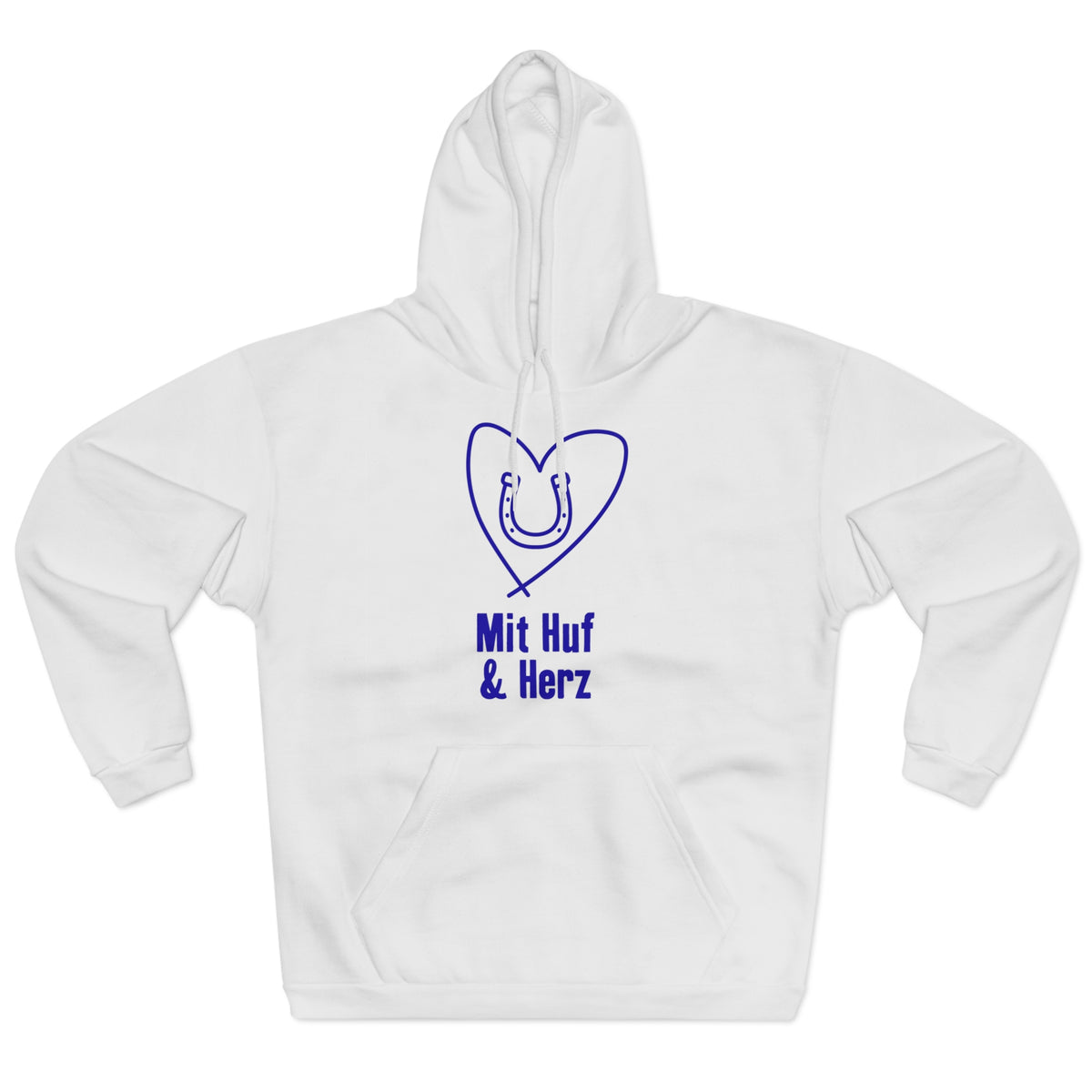 Huf & Herz Hoodie Weiß