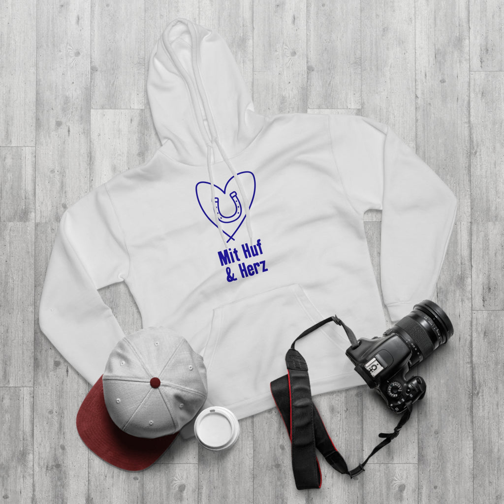Huf & Herz Hoodie Weiß